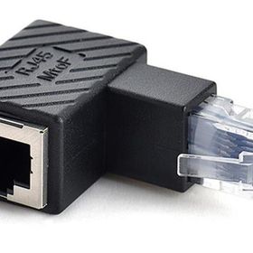 Alfais 5237 90 Derece Ethernet Kablo Uç Çevirici Adaptör