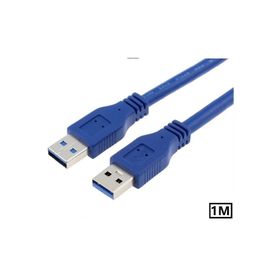 Alfais 5253 1 mt Erkek Erkek Uzatma Ekleme 3.0 USB Ara Bağlantı Kablosu