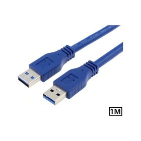 Alfais 5253 1 mt Erkek Erkek Uzatma Ekleme 3.0 USB Ara Bağlantı Kablosu