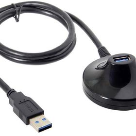 Alfais 5255 1 mt Standlı Dişi Erkek 3.0 USB Uzatma Kablosu