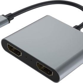 Alfais 5257 Type C HDMI 4K 60 hz Splitter Switch Ekran Monitör Çoğaltıcı Çoklayıcı