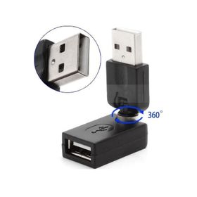 Alfais 5264 USB to Dişi Erkek 360 Derece Dönebilen Çevirici Dönüştürücü Adaptör