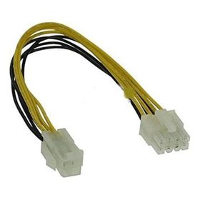 Alfais AL-4261 4 Pin to 8 Pin Güç Çevirici Power Supply Çevirici Kablosu