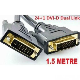 Alfais AL-4577 DVI to DVI Ara Bağlantı 1.5 m Monitör Ekran Kablosu