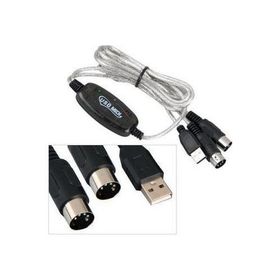 Alfais AL-4590 USB Midi Kablosu Çevirici Dönüştürücü Adaptör