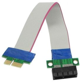 Alfais AL-4651 PCI Express 1X Dişi Erkek Riser Uzatma Kablosu