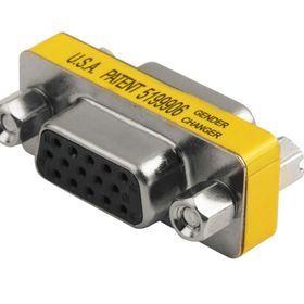 Alfais AL-4813 VGA to VGA Dişi Dişi Çevirici 15 Pin Dönüştürücü Adaptör