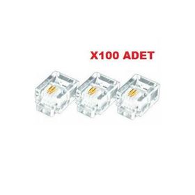 Alfais Al-4839 RJ11 100 Adet Telefon Kablo Ucu Konnektörü