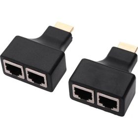Alfais Al-4845 HDMI RJ45 Cat5 6 Uzatıcı Uzatma Aparatı