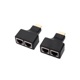 Alfais Al-4845 HDMI RJ45 Cat5 6 Uzatıcı Uzatma Aparatı