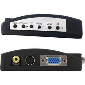 Alfais AL-4870 AV RCA to VGA Video Çevirici Dönüştürücü Adaptör