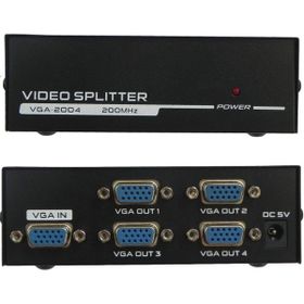 Alfais Al-4873 4 Port VGA Splitter Switch Çoklayıcı
