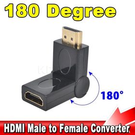 Alfais AL-4934 270 Derece Dönebilen HDMI to HDMI Adaptör Çevirici Dönüştürücü