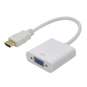 Alfais AL4547 HDMI To VGA Monitör Çevirici Dönüşütürücü Adaptör