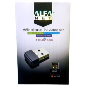 Alfanet W102 Usb 150MBPS Mini Wireless Adaptör