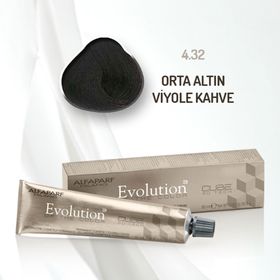 Alfaparf Evolution No:4.32 Orta Altın Viole Kahve Saç Boyası