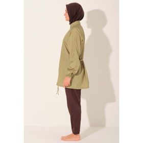 Alfasa ALF26220 Soft Yeşil Veyra Spor Tesettür Mayo