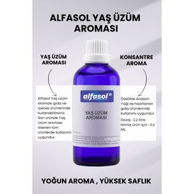 Alfasol 10 gr Yaş Üzüm Aroması (2 adet)