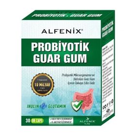 Alfenix Probiyotik Guar Gum 30 Kapsül
