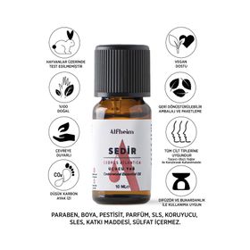 Alfheim 10 ml Sedir Ağacı Uçucu Yağı