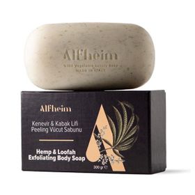Alfheim 300 gr Kenevir ve Kabak Lifi Peeling Vücut Sabunu