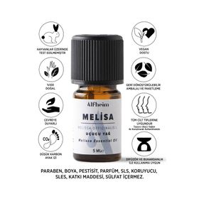 Alfheim 5 ml Melisa Uçucu Yağı
