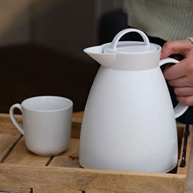 Alfi Plastik 1 L Beyaz Vacuum Carafe Dan Termos