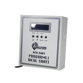 Alfon ATA-5481 Usb Programlı Saat