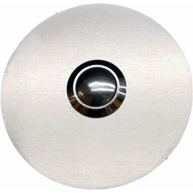 Algatec 304 Paslanmaz 70 mm Yuvarlak Zil Butonu