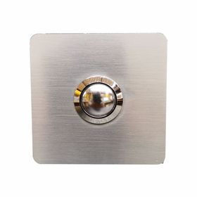 Algatec 304 Paslanmaz Kare 60x60 mm Zil Butonu