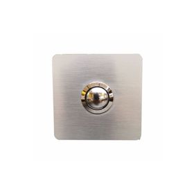 Algatec 304 Paslanmaz Kare 60x60 mm Zil Butonu