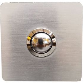 Algatec 304 Paslanmaz Kare 60x60 mm Zil Butonu