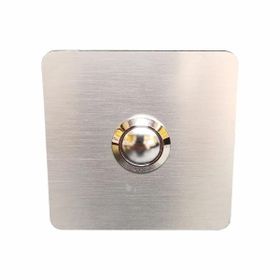 Algatec 304 Paslanmaz Kare 70x70 mm Zil Butonu