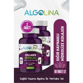 Algolina Collagen Spirulina 1260 mg 2x60 Tablet