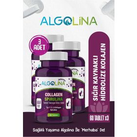 Algolina Collagen Spirulina 60 Tablet