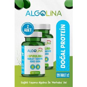 Algolina Spirulina 600 mg 120 Tablet