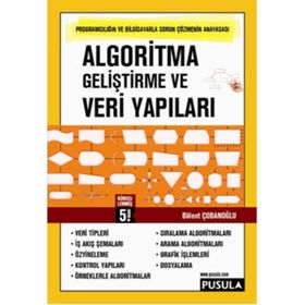 ALGORITMA GELİŞTİRME VE VERI YAPILARI - BÜLENT ÇOBANOĞLU