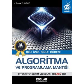 Algoritma ve Programlama Mantığı-Kodlab Yayınları