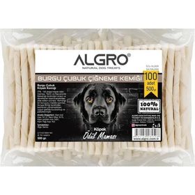 Algro %100 Sığır Derisi 100x500 gr Köpek Ödülü