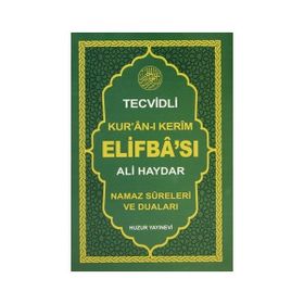 ALI HAYDAR TECVIDLI KUR'AN-I KERIM ELIFBA'SI - ALI HAYDAR