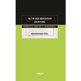 Ali In Der Bektaschı Dıchtung-Akçağ Yayınları
