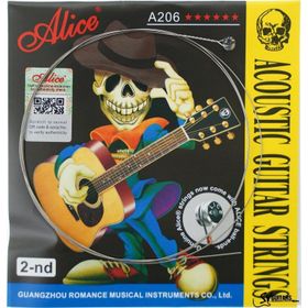 Alice A2062 2 Numara Akustik Gitar Teli