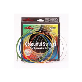 Alice A407C Renkli Akustik Gitar Teli