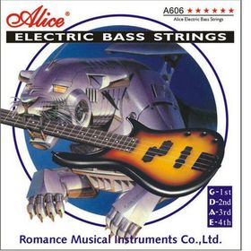Alice A606 Bass Gitar Tel Seti