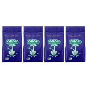 Alice Kalın Taneli Süper Emici Doğal 4x7 lt Kedi kumu