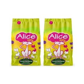 Alice Kitty 2'li 1 kg Yavru Kedi Maması
