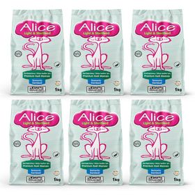 Alice Light Kısırlaştırılmış Somonlu ve Karidesli Yetişkin 6x1 kg Kedi Maması