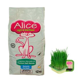 Alice Light & Sterilised 12 kg Kedi Maması