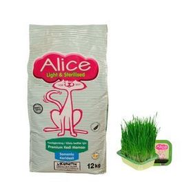 Alice Light & Sterilised 12 kg Kedi Maması