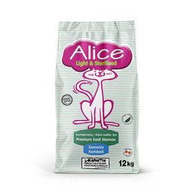 Alice Light & Sterilised 12 kg Kedi Maması